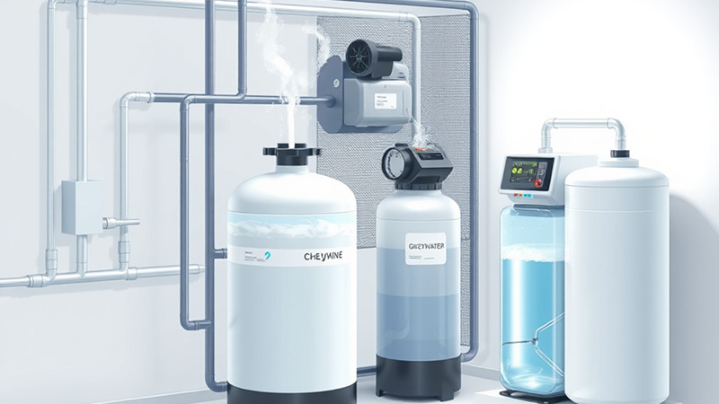  تصفیه شیمیایی آب های خاکستری